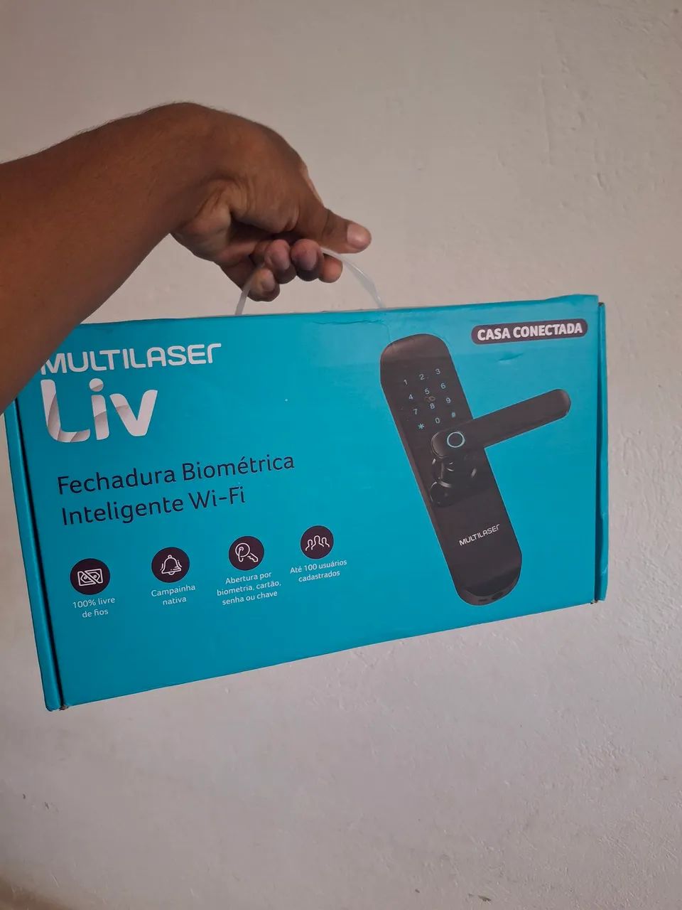 Fechadura eletrônica Wifi