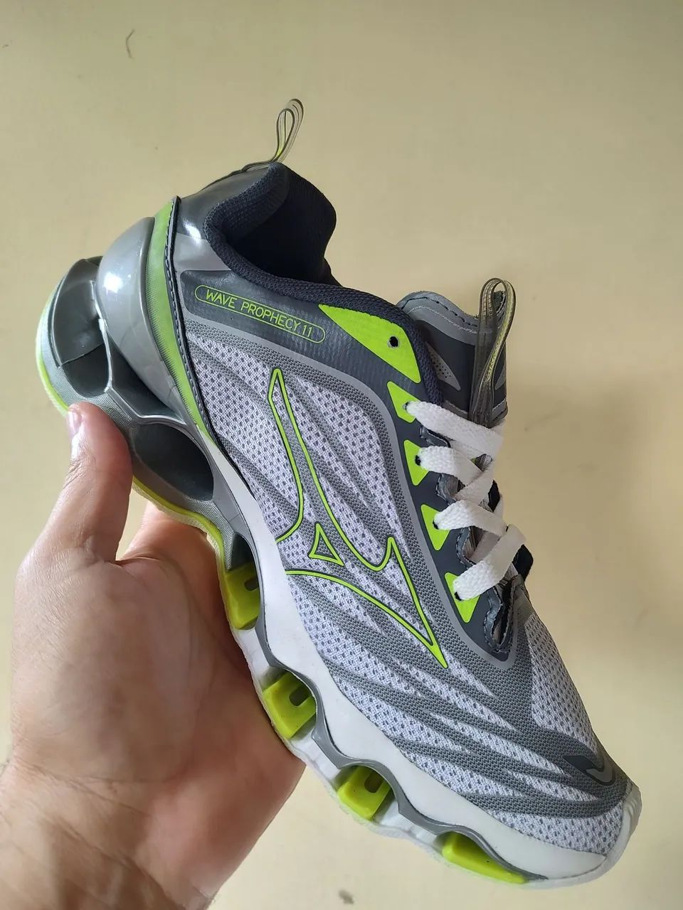 Mizuno Cinza Verde
