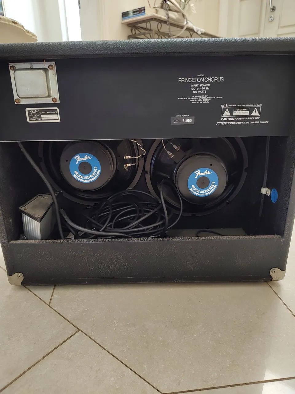 Caixa de SOM Fender (Princenton Chorus) - Foto 4