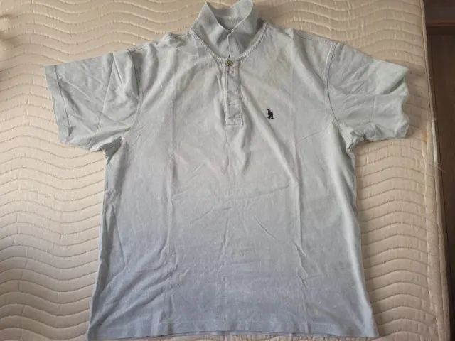 Camiseta Side Walk GG cinza esverdeado estonada