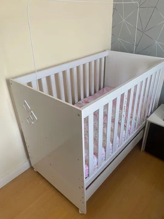 Berço de bebê Branco