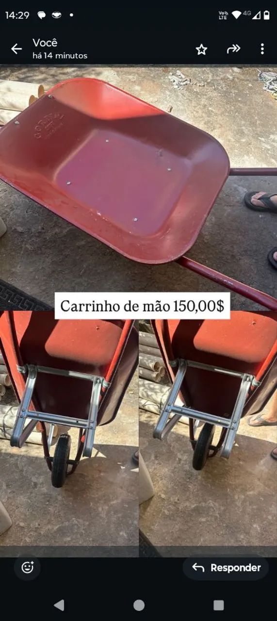 Carrinho de mão