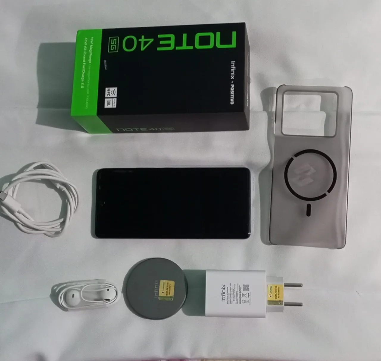 Infinix Note40 512g e outros
