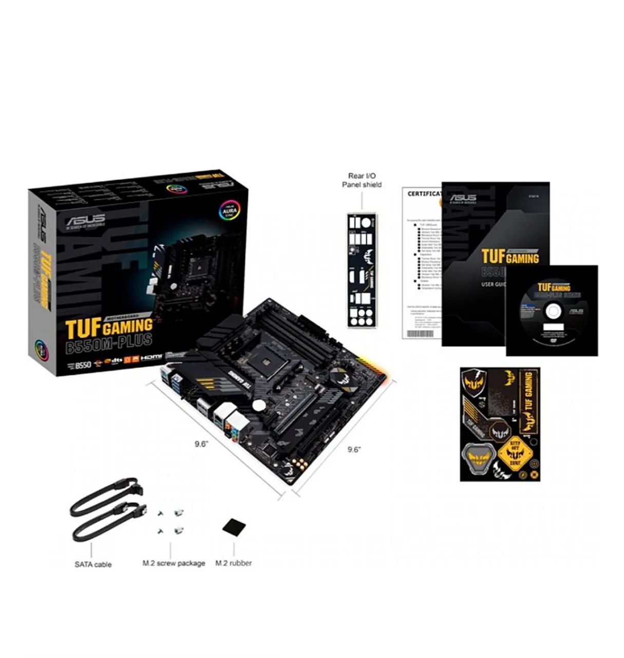 Placa Mãe B550M-Plus Asus TUF Gaming, AMD AM4, mATX, DDR4 - Foto 5