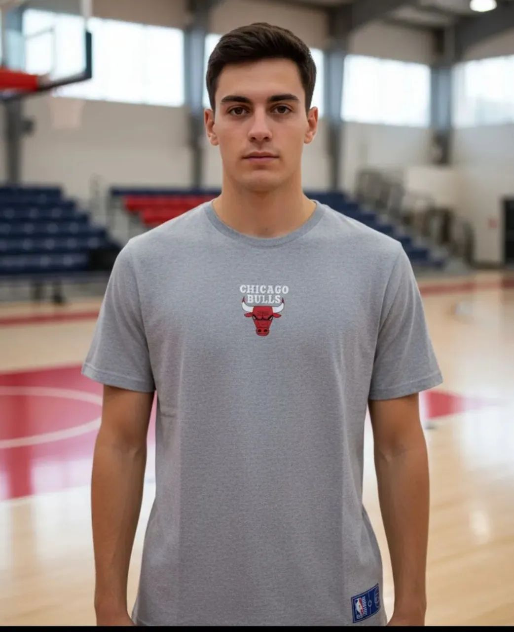 Camiseta NBA Mini Logo Chicago Bulls GG 