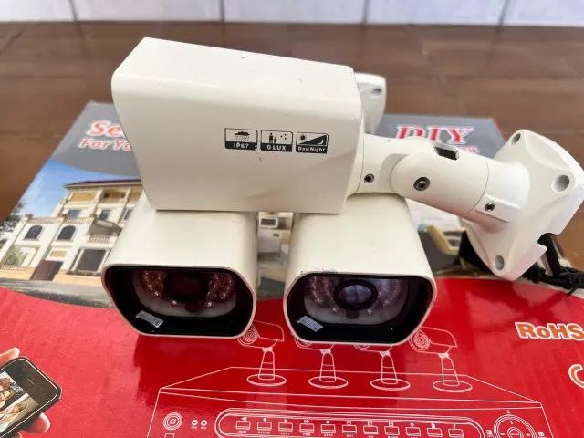 KIT DE SEGURANÇA COM DVR ANPOE E 3 CÂMERAS EXTERNAS