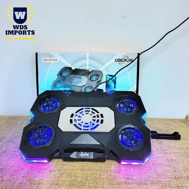 Suporte Mesa Notebook Gamer Rgb - Foto 2