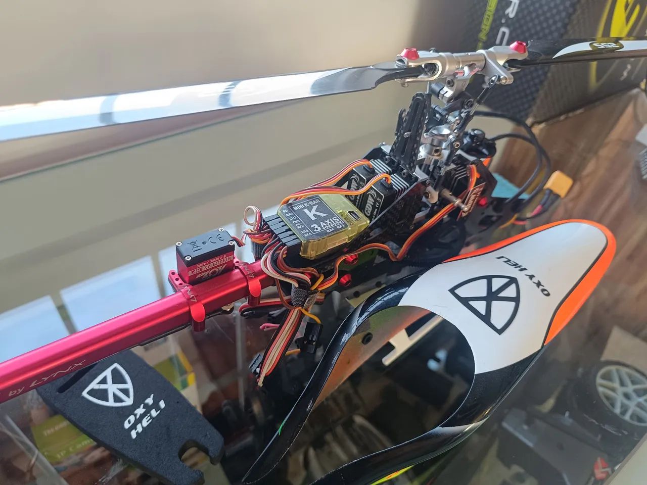 Helicóptero Oxy 3 Semelhante ao Trex 450 Rádio Controlado  - Foto 2