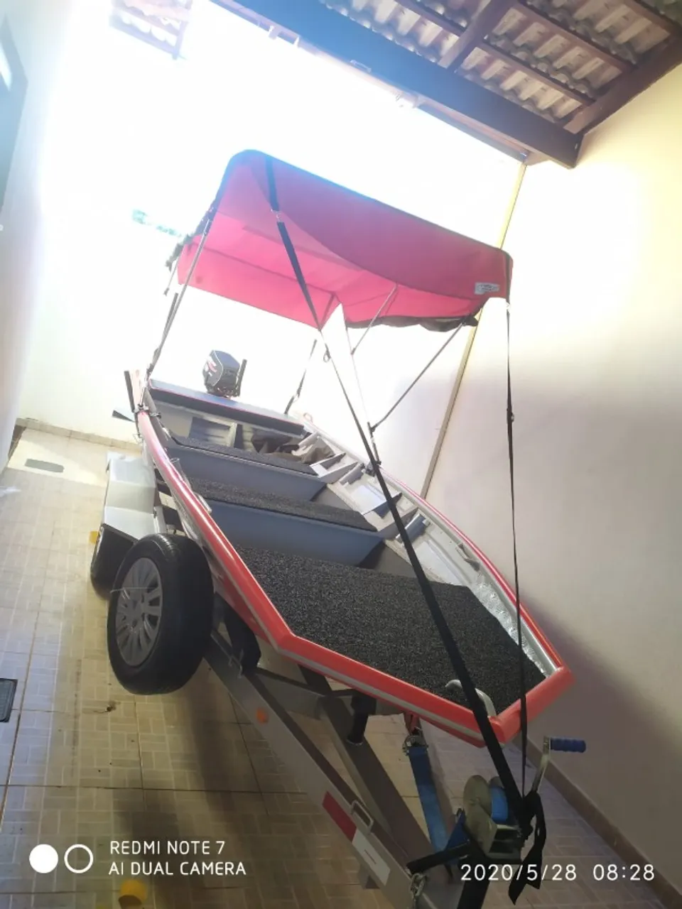 Barco Calaça motor Mercury 15 super