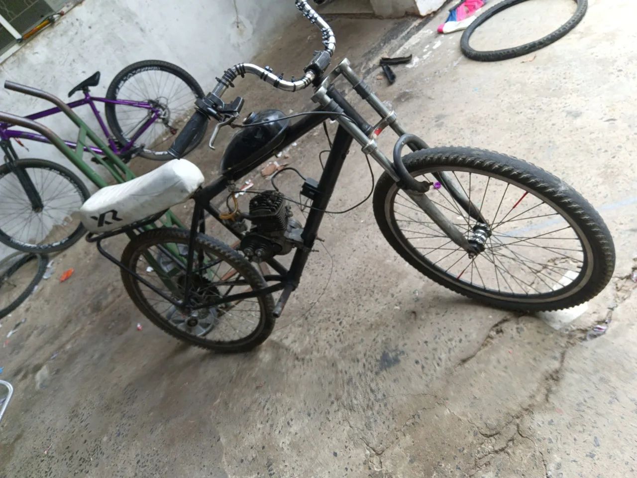 Motorizada 80cc FUNCIONANDO  - Foto 4