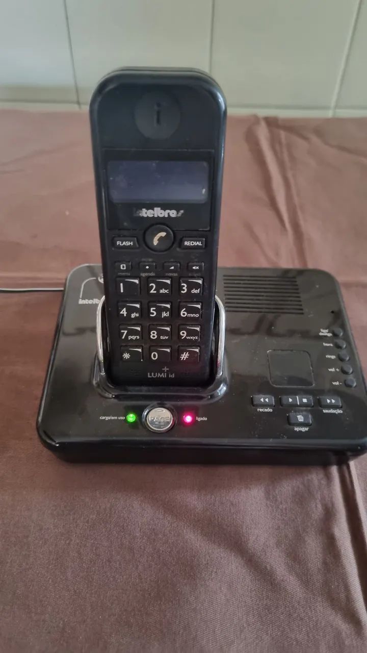 Telefone Sem Fio Intelbras Lumi Voice - Funcionando - Foto 3