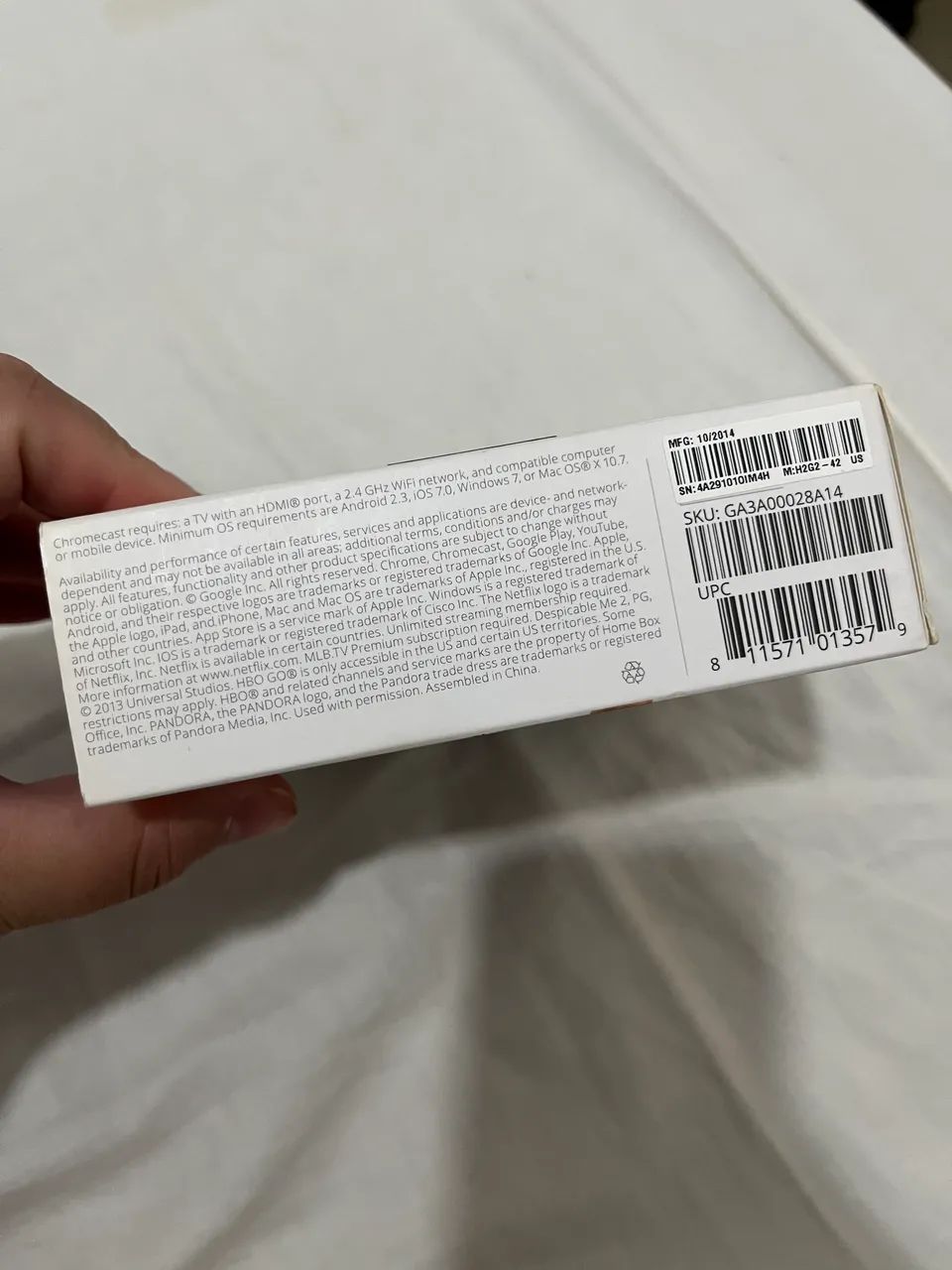 Chromecast Google Usado 64318470827779124
