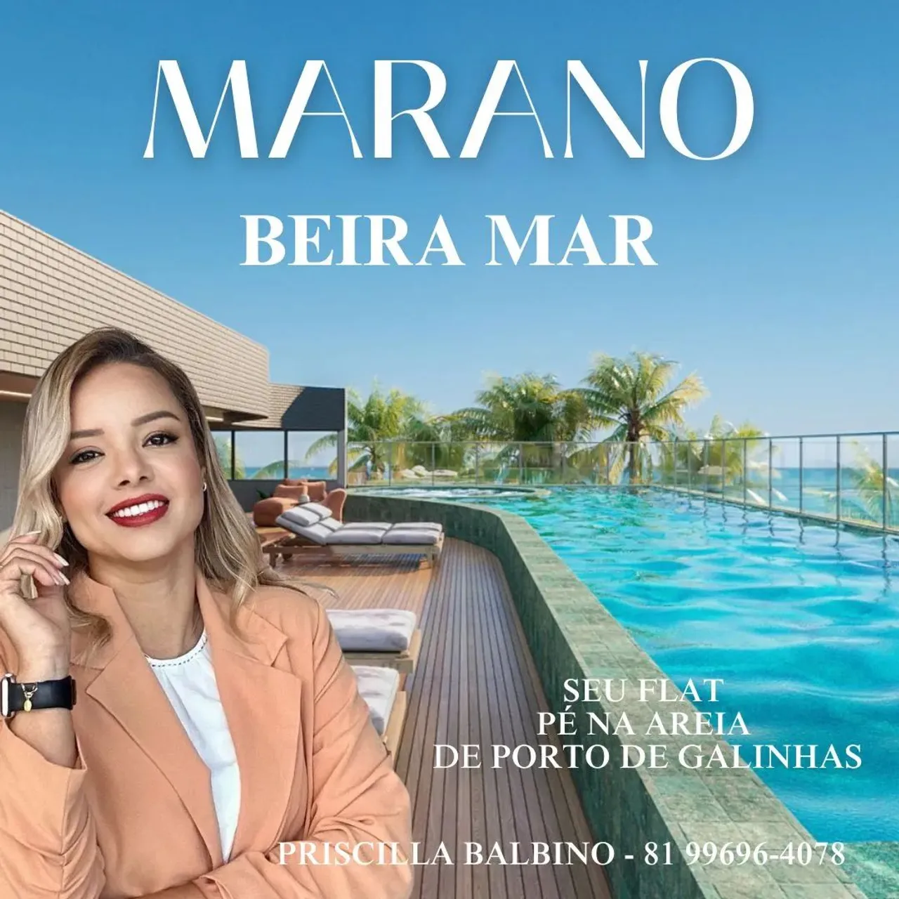Flats em Porto de Galinhas - Beira Mar | Marano | Lazer Completo e Alta Rentabilidade