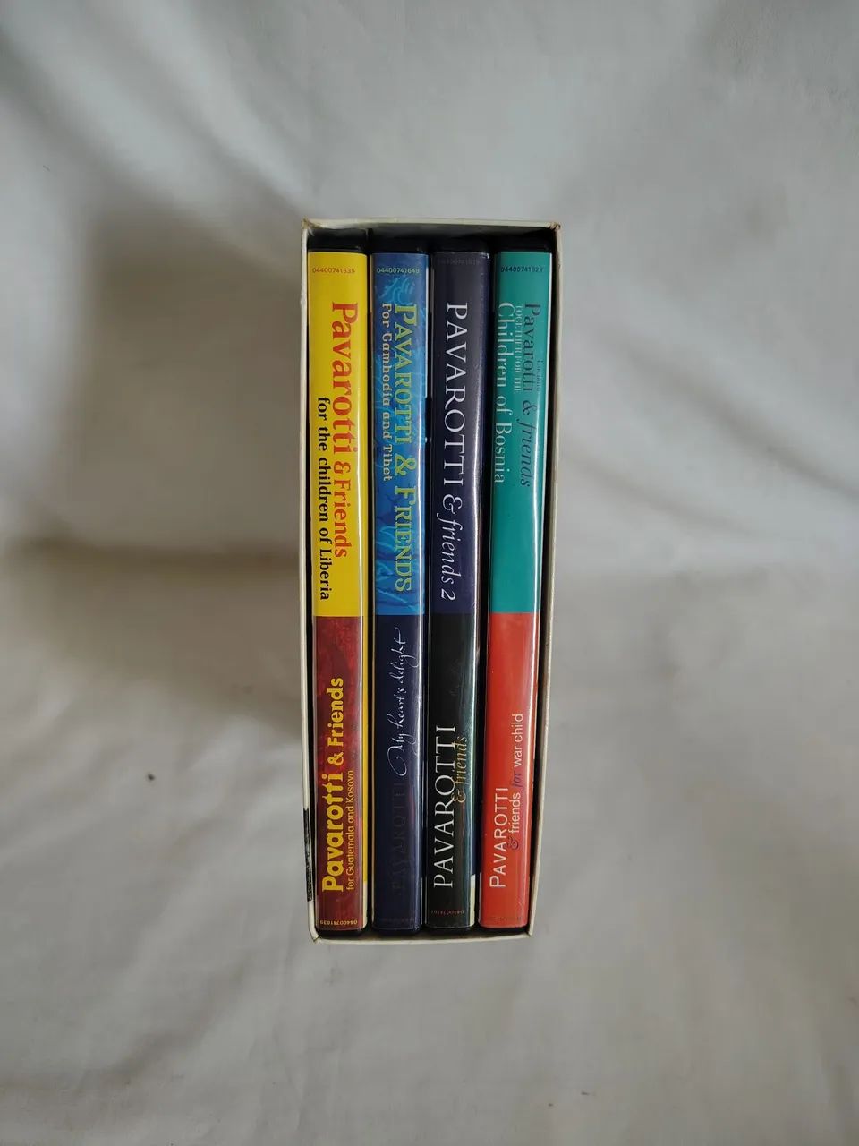 Dvds The Pavarotti & Friends Collection 1992-2000 4 Dvds - Foto 2