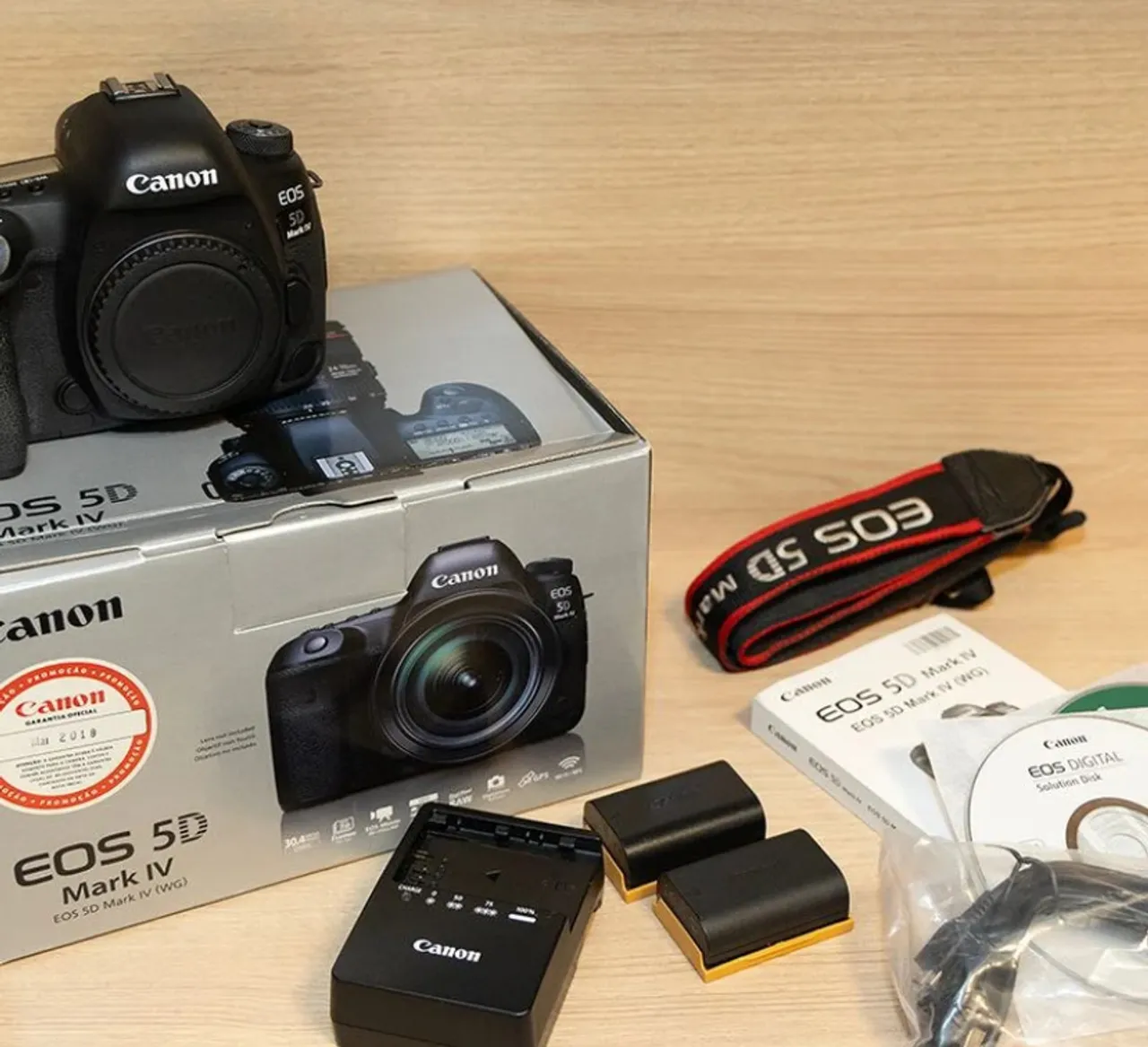 Canon EOS 5D Mark IV - Câmera DSLR profissional