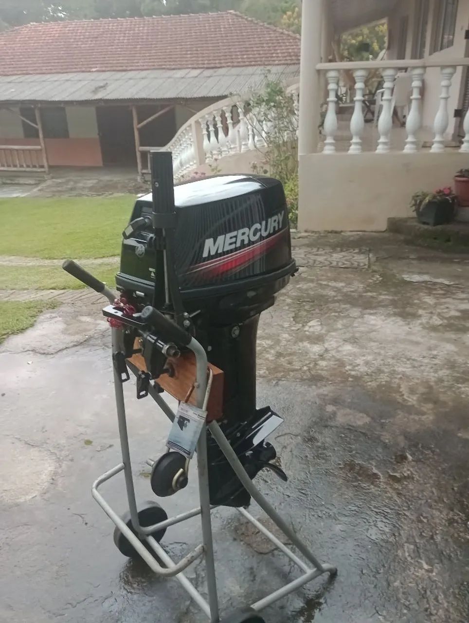 Barco de alumínio,motor, com reboque - Foto 5