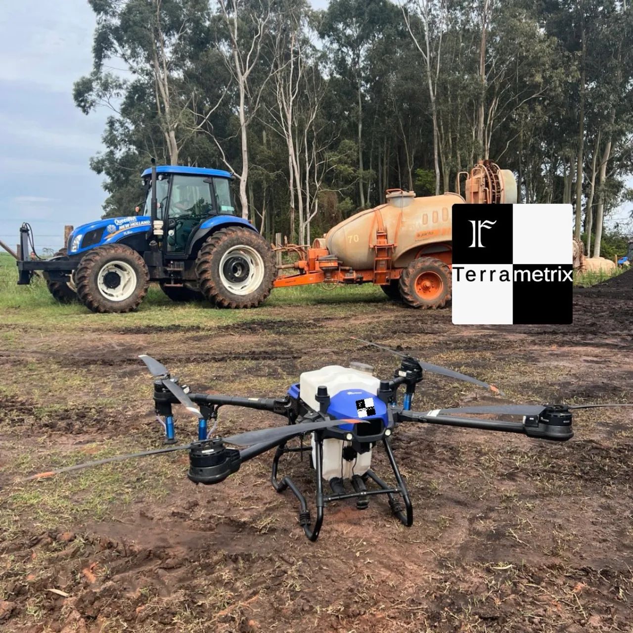 Drone Agrícola EAVision EA-60X (J100) Novo - completo