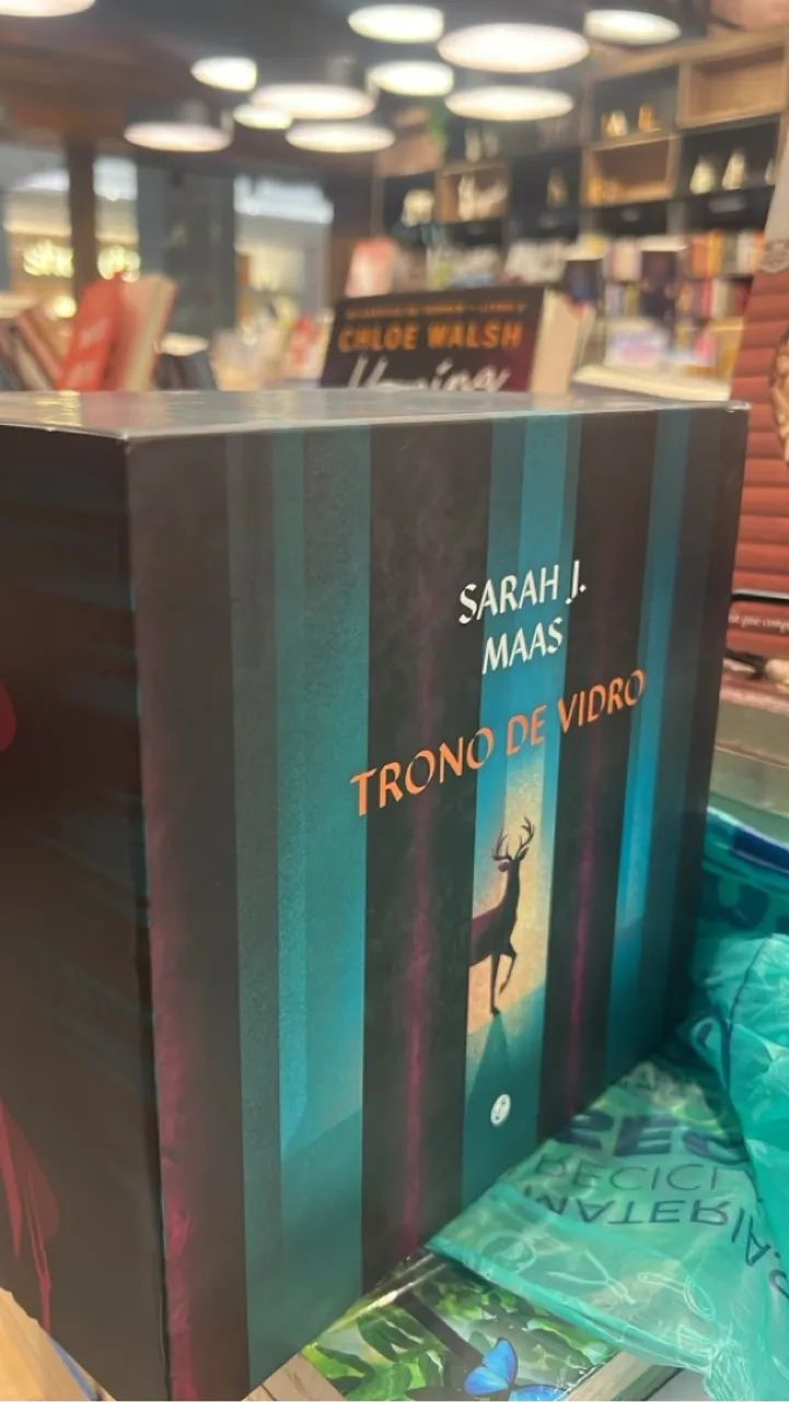 Box de livros da saga Trono de Vidro - Foto 2