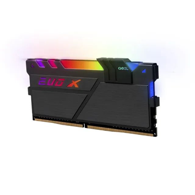 Memória DDR4 Geil EVO X II RGB Sync, 16GB (2x8GB), 3200MHz, CL16, Preta64739260212994122