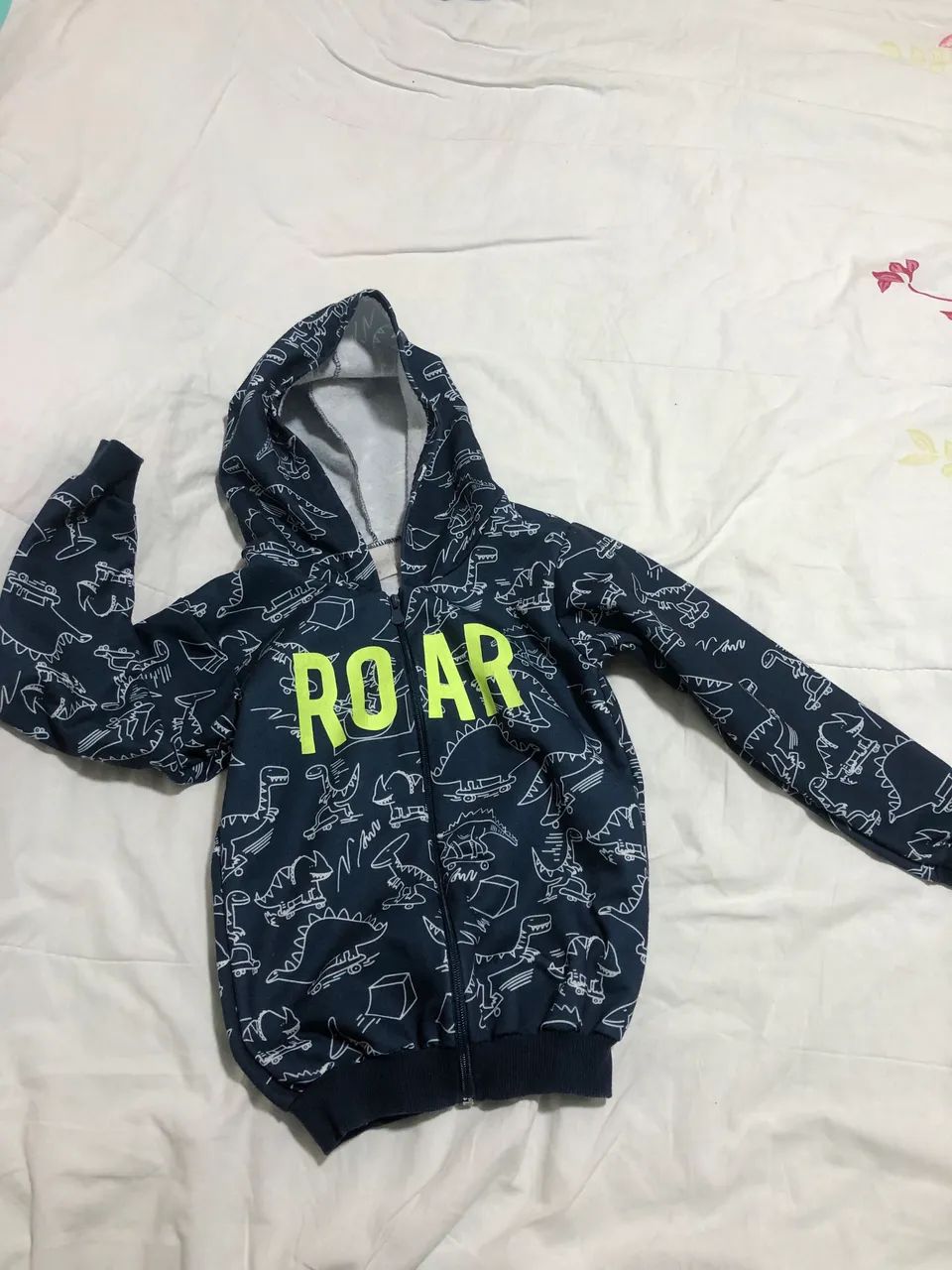Agasalho infantil Dinossauro 