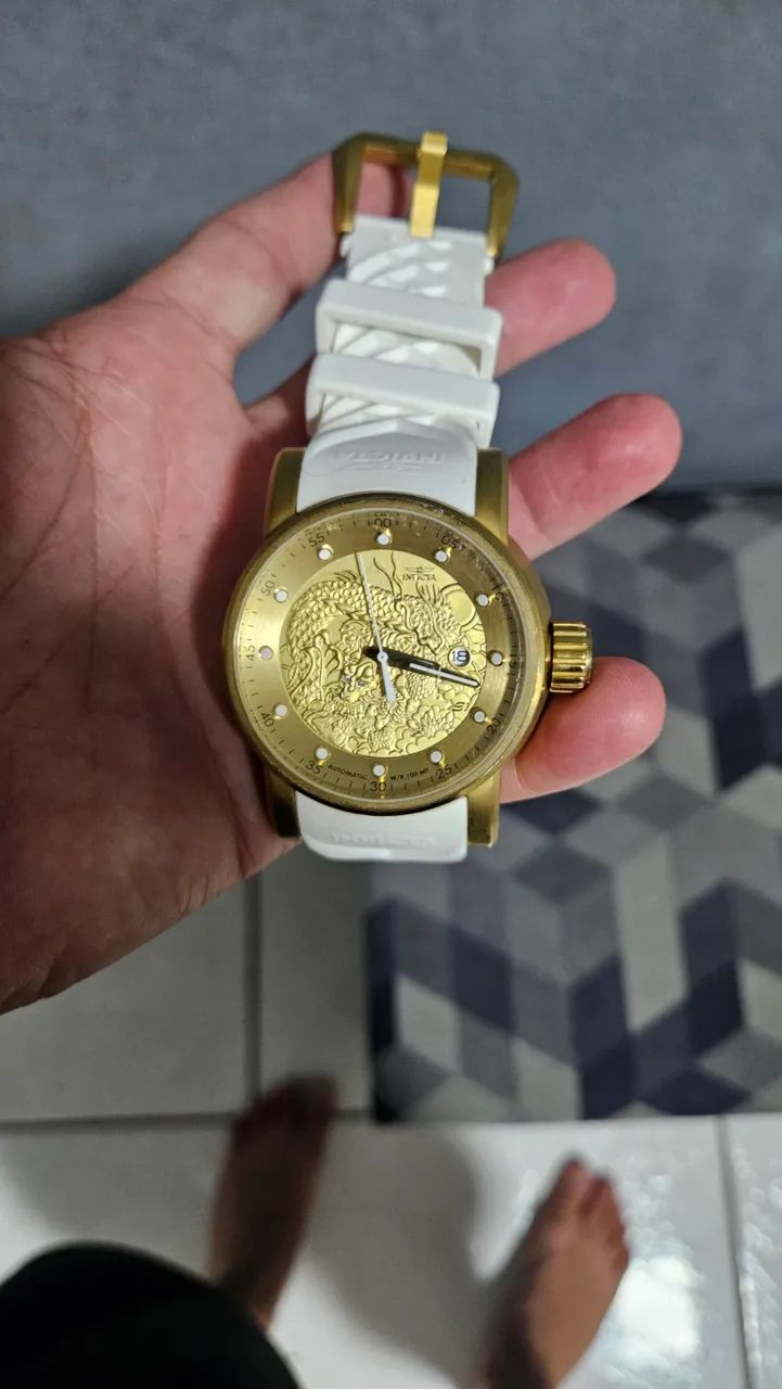 Relogio invicta yakuza original, aceto celular na troca. - Foto 3