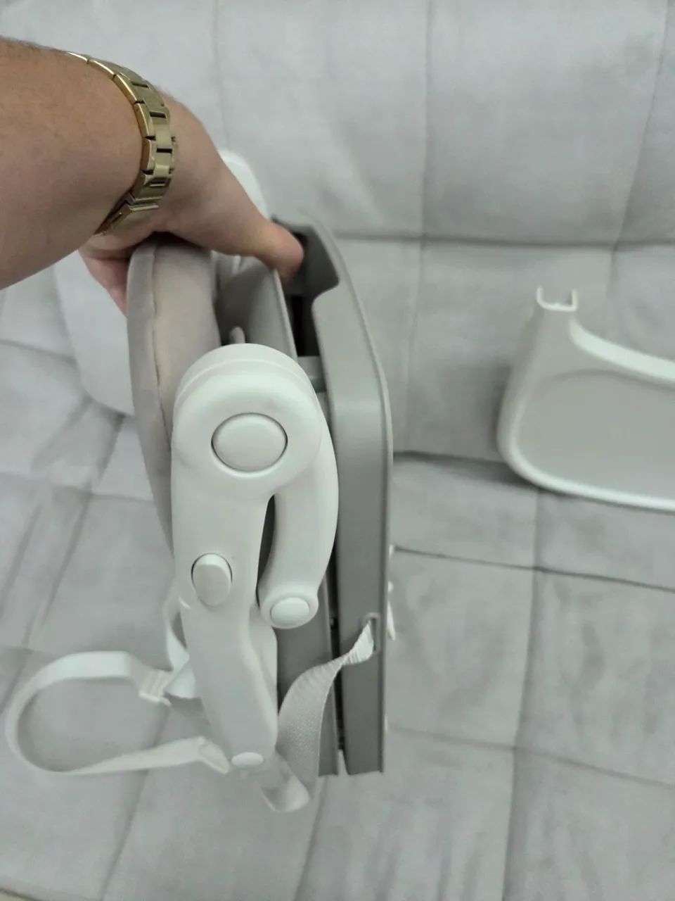 Cadeira refeição infantil cosco portátil  - Foto 5