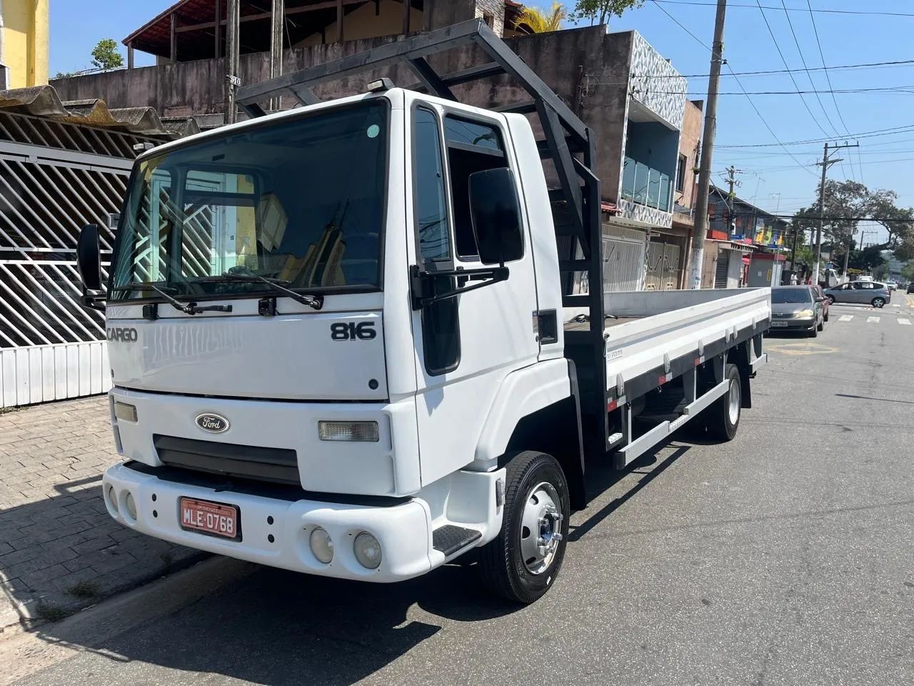 816 Carroceria Aberta de ferro ( ótimo caminhão melhor motor da Categoria )  - Foto 3