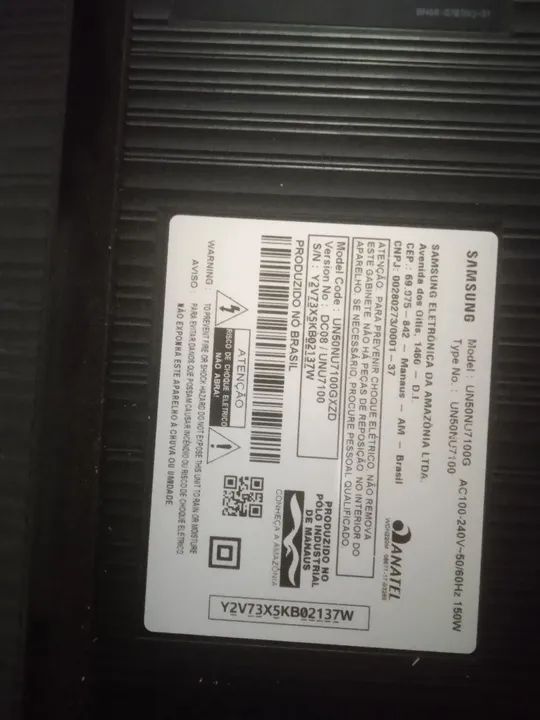 Smart tv Samsung 50 pls com defeito - Foto 4