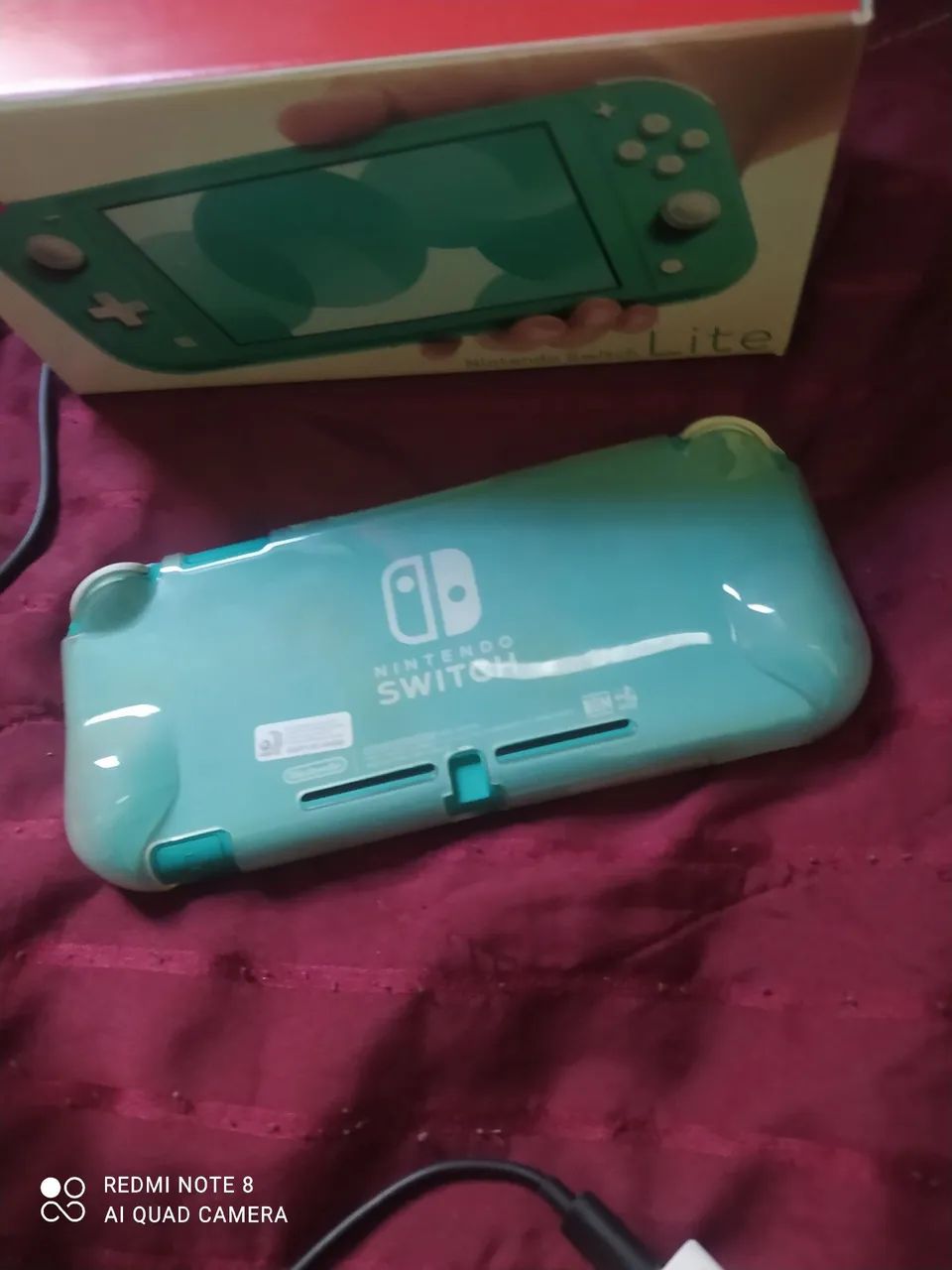 Nintendo Switch Lite - Turquesa - Novo