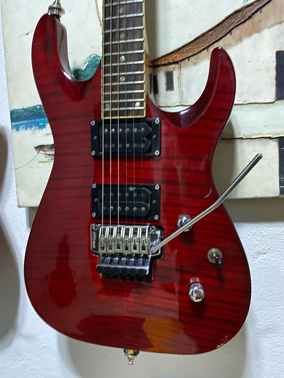 GUITAR WITH EMG PICKUPS