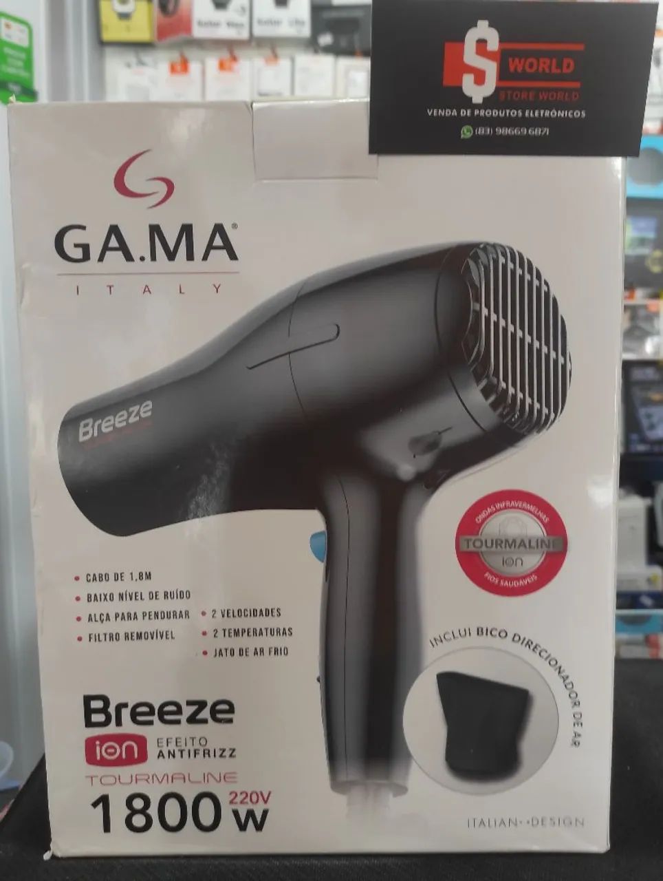 Secador de cabelo - Store World 
