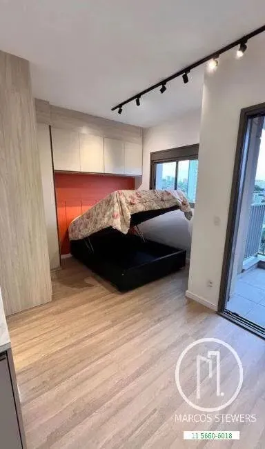 Studio Mobiliado para locação no Alto da Boa Vista, Próximo ao Metrô