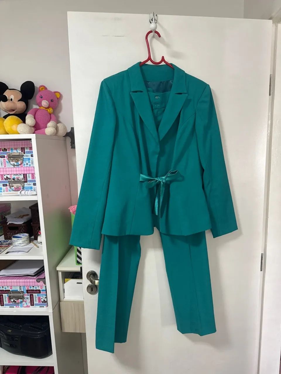 Conjunto de Blazer e Calça Verde - Tamanho GG - Foto 2