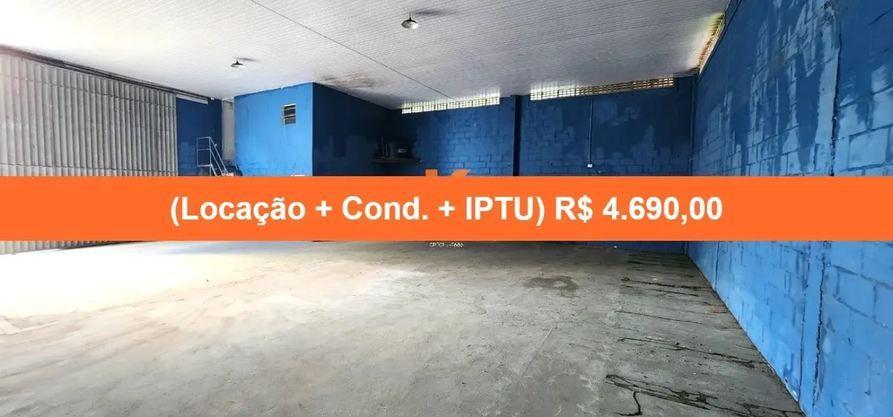 Galpão Comercial para Locação em Salvador-BA, Bairro Águas Claras: 3 Salas, 2 Banheiros, 2