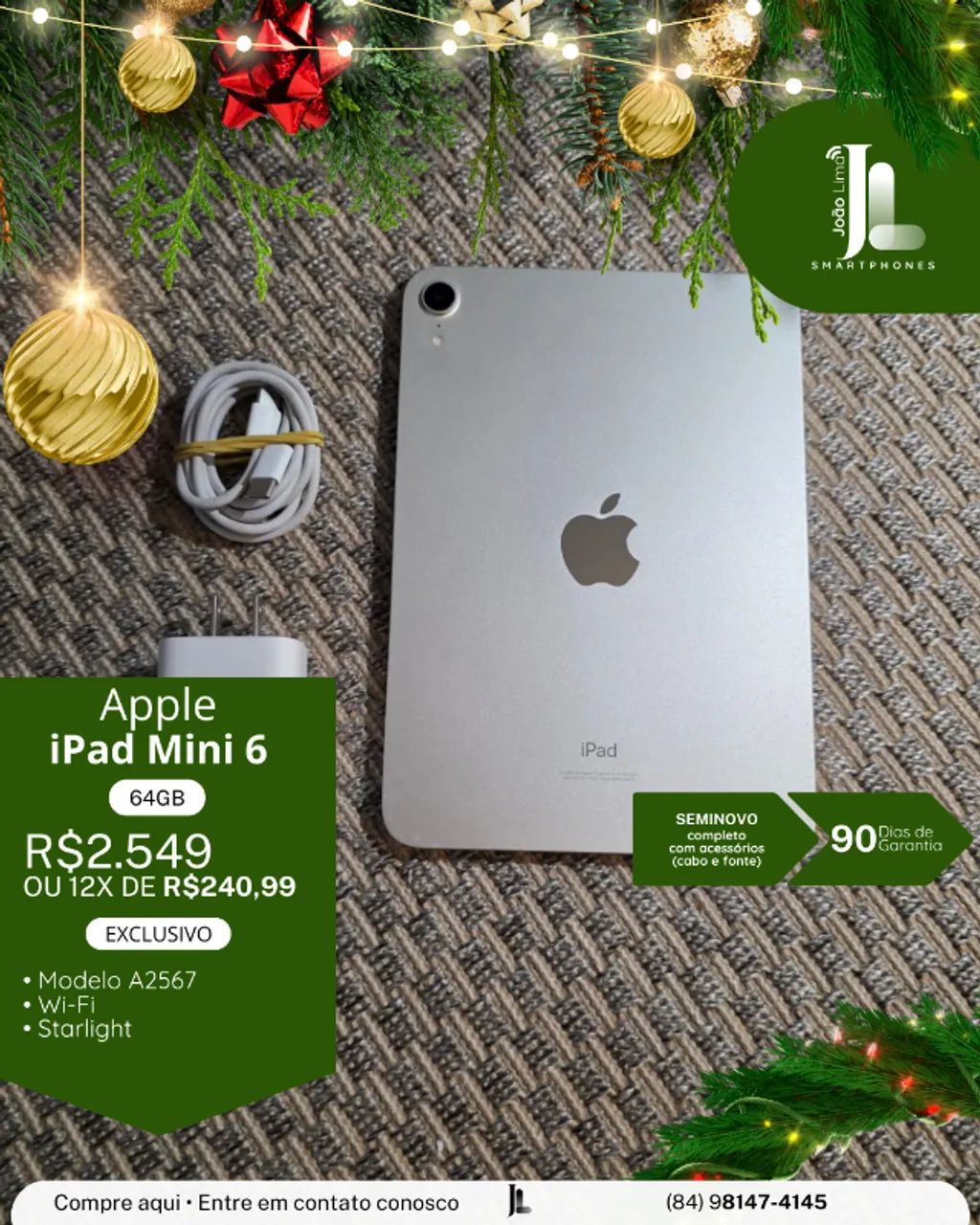 Apple iPad mini 6 スターライト 64GB Apple iPad mini (第6世代) 64GB Wi-Fi スターライト Apple iPad mini6