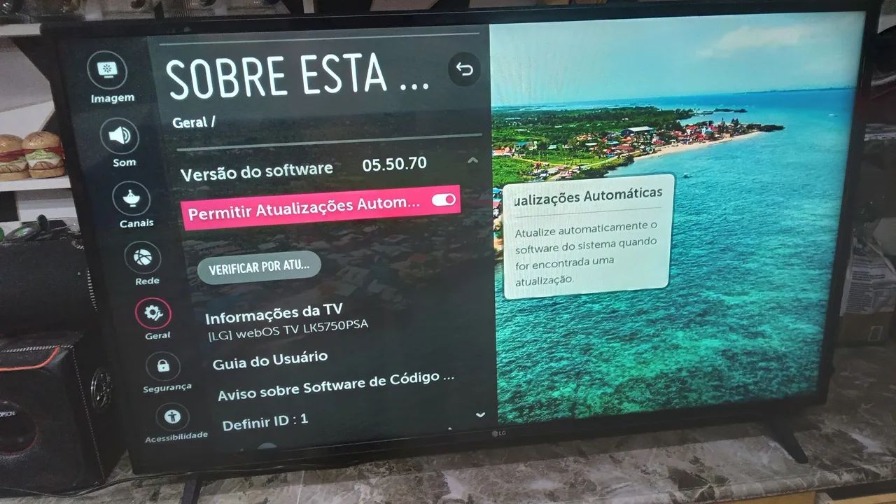 Smart tv LG 43 c/Wi-Fi é Bluetooth integrado  - Foto 4
