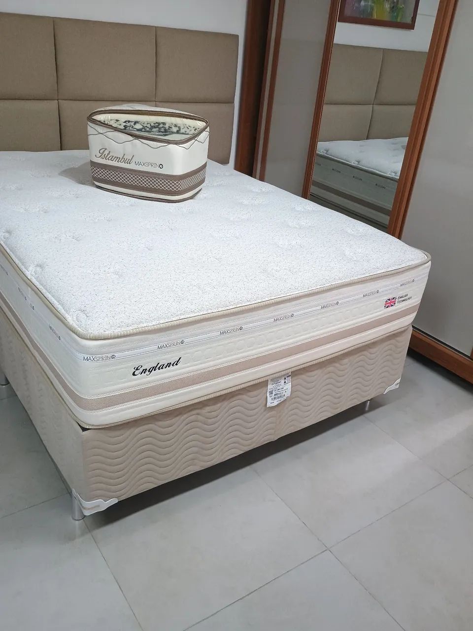 Cama casal Herval England novas 