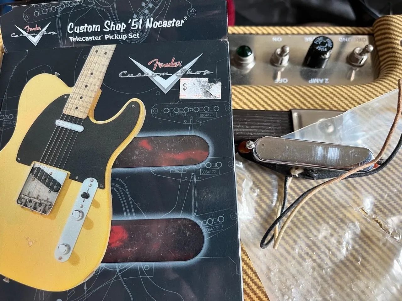 Fender Custom Shop 51 Nocaster Telecaster Pickup Set Made In Usa - Foto 3