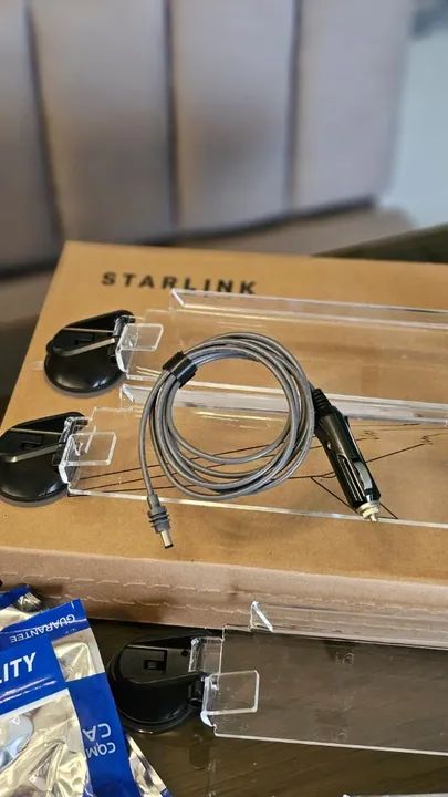 Starlink Mini - Antena completa com suporte e cabo 12v