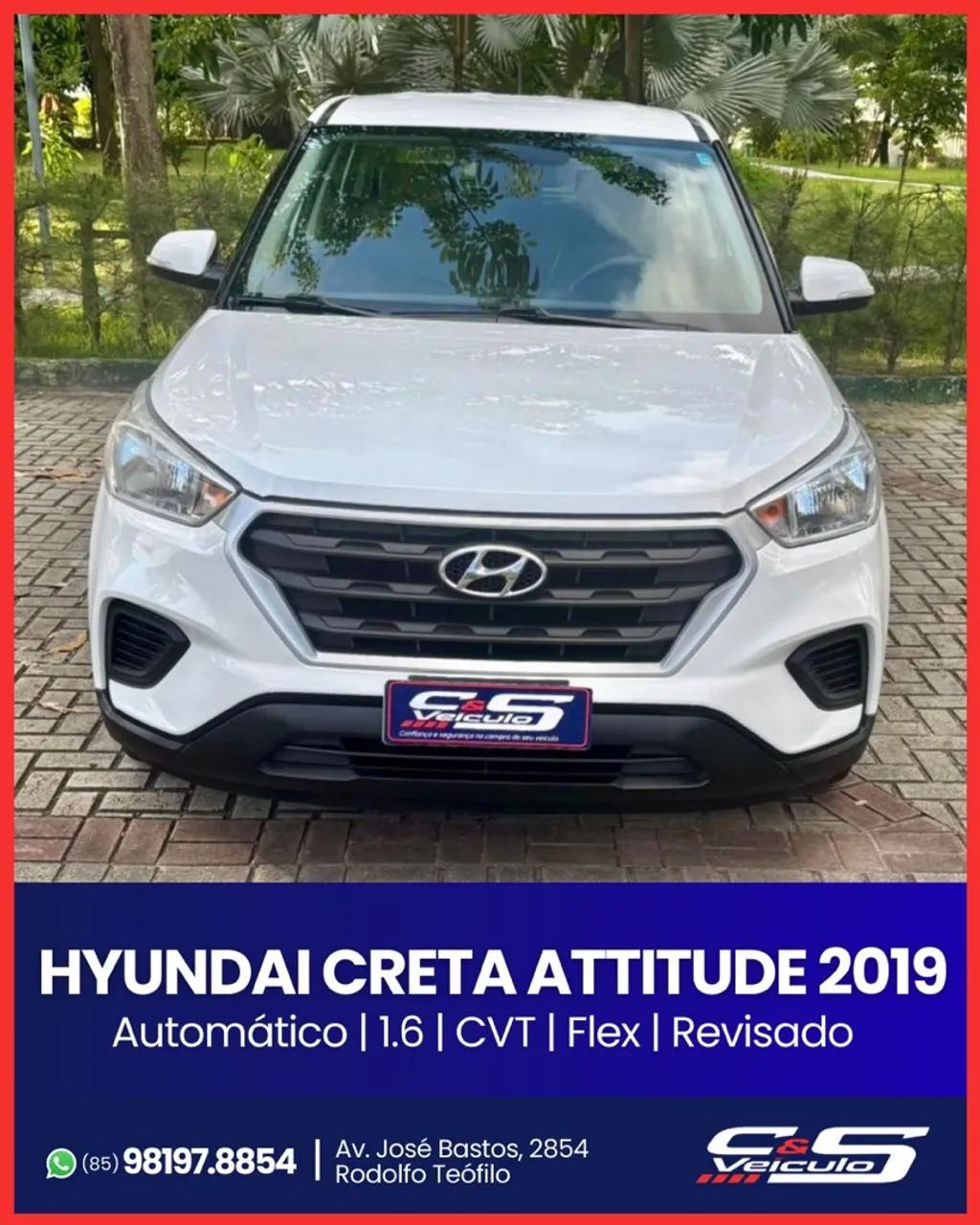 Hyundai Creta 2019 Attitude 1.6 Aut. CVT - Foto 3