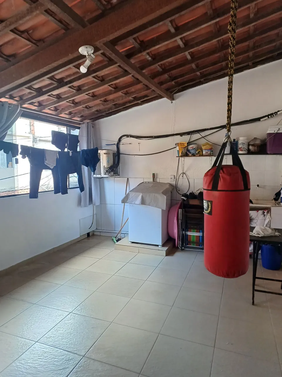 Saco de Boxe Profissional - Treino em Casa!