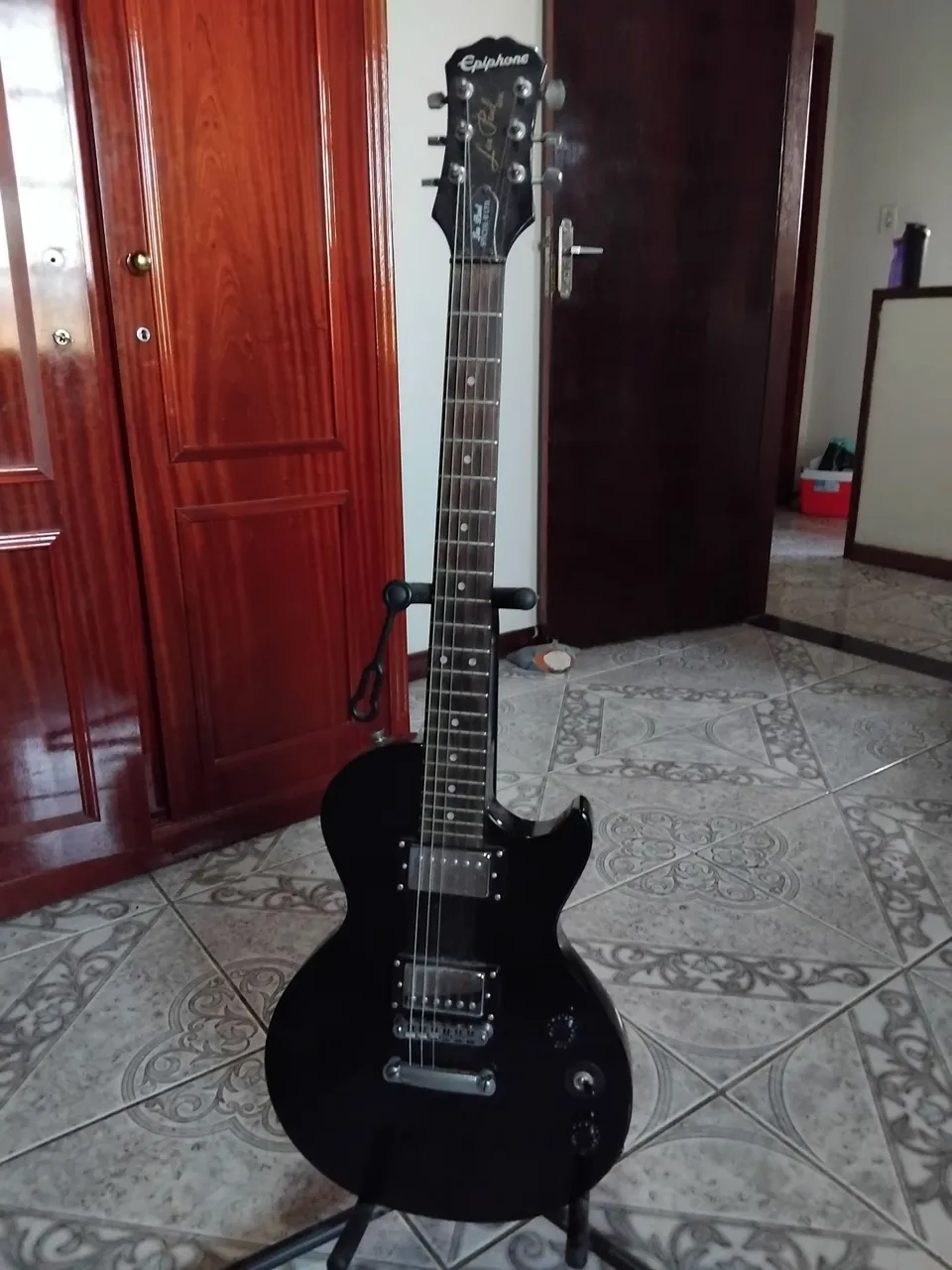 Epiphone LesPaul Special Ⅱ Guitarra Epiphone Special II WR Vermelha Usada com Captadores