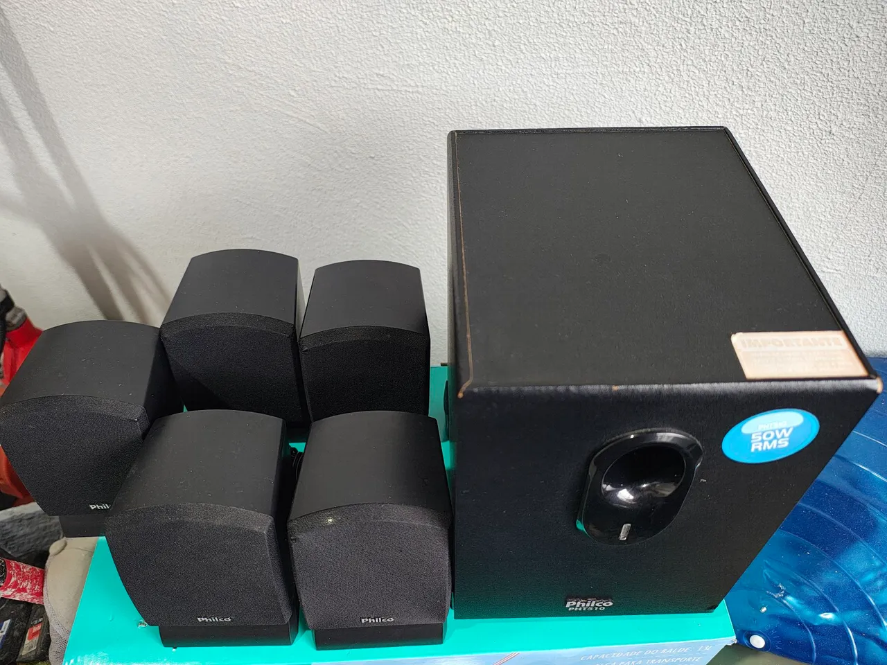 Home Theater Philco 5.1 Canais - Ótimo Som!