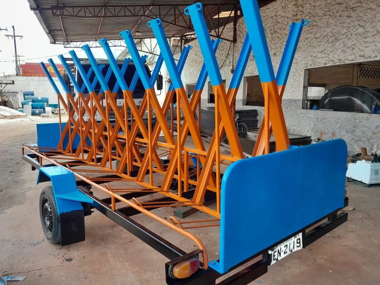 Carretinha para 20 bicicletas  - Foto 2