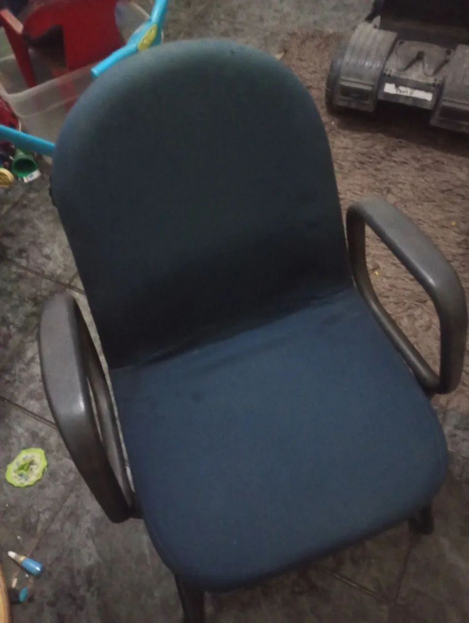 Cadeira de escritório azul