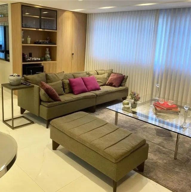 Mesa de centro, tampo vidro Guardian® (não arranha) e base aço inox - Foto 2