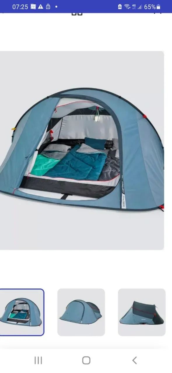 Tenda Quechua 2 Seconds - 2 Pessoas - Foto 2