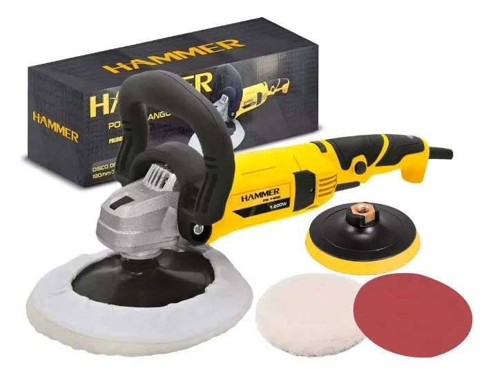 Politriz hammer 7 pol. 1200 w, 220 v