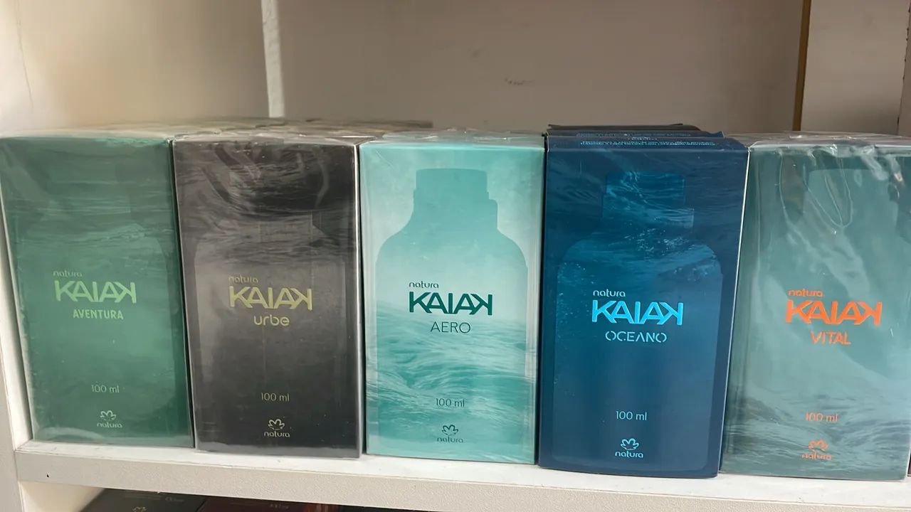 Perfume Kaiak Natura masculino varias fragrâncias 