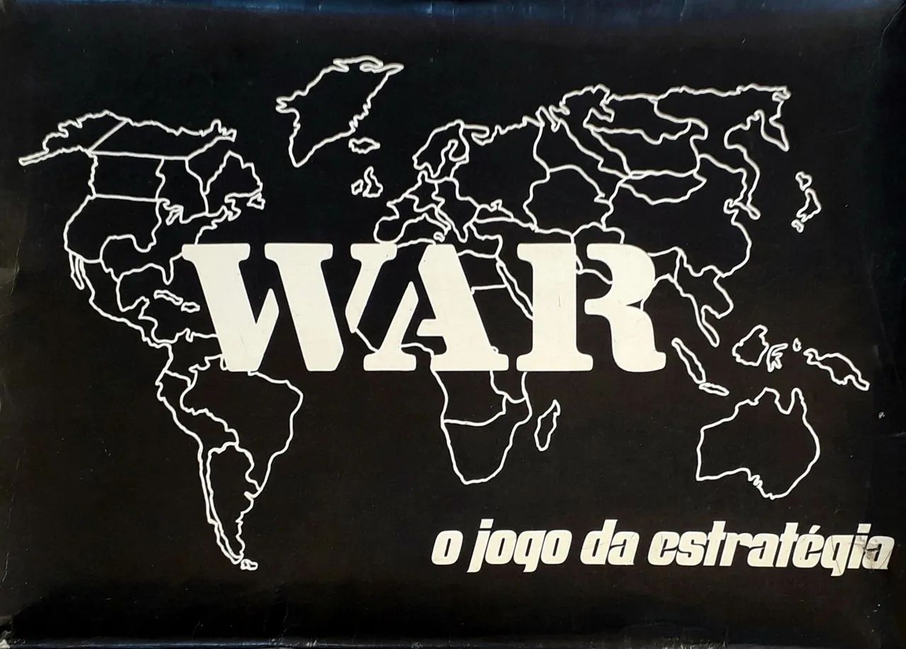 Raríssimo Jogo War Vintage, 1a Edição!